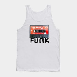 Funk Cassette Tape for Retro Funk Music Tank Top